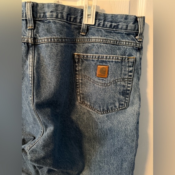 Men’s Carhartt Jeans Size 44x32 Relaxed Fit - Picture 5 of 6